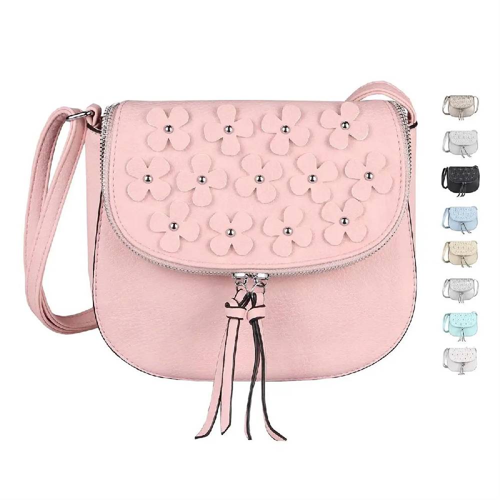 DAMEN BLUMEN TASCHE Schultertasche Umhängetasche Schmucktasche CrossOver Handtasche Abendtasche Crossbody Henkeltasche Leder Optik DAMEN BLUMEN TASCHE Schultertasche Umhängetasche Schmucktasche CrossOver Handtasche Abendtasche Crossbody Henkeltasche Leder Optik
