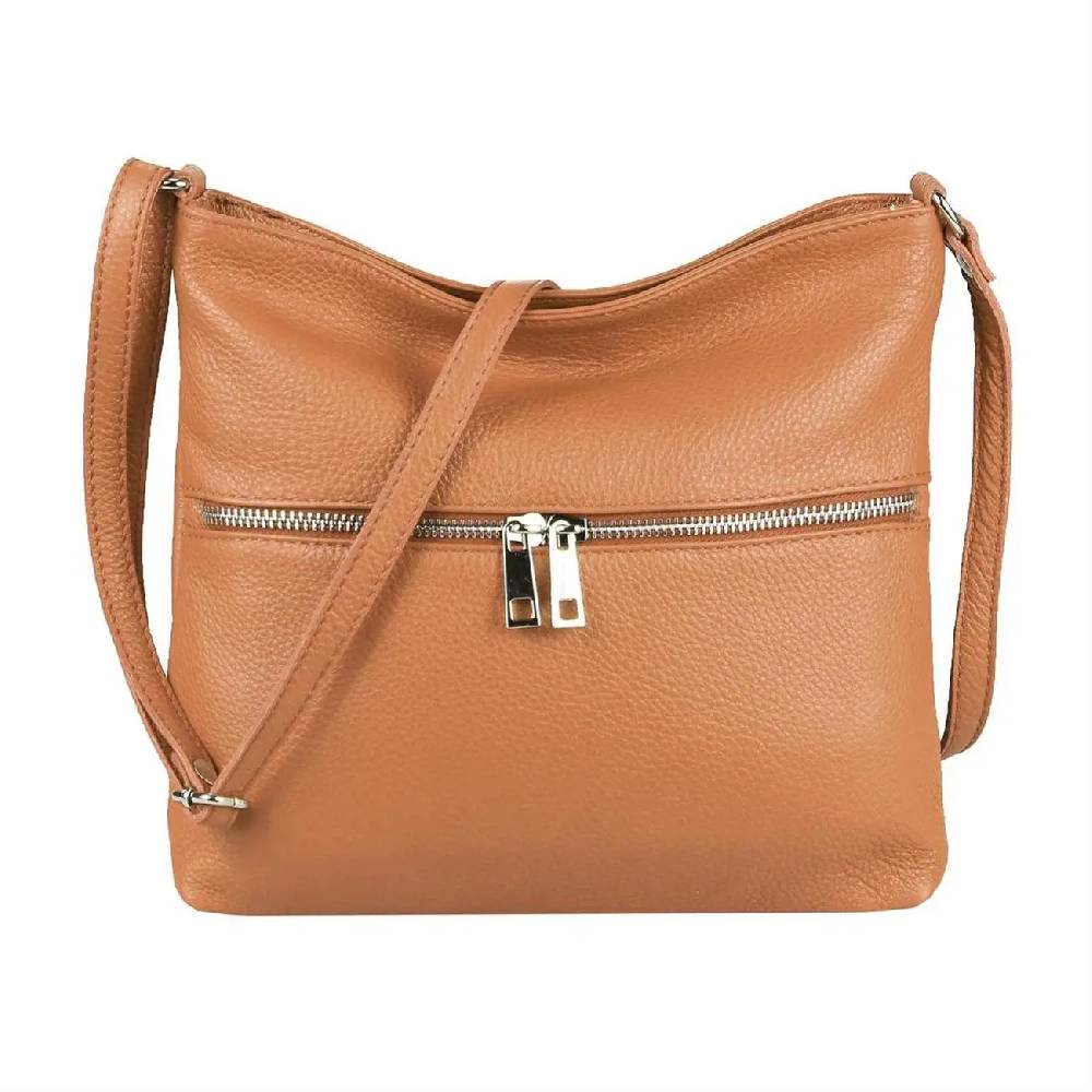 DAMEN LEDER TASCHE Cross Body Schultertasche City Bag CrossOver Umhängetasche Henkeltasche Clutch Ledertasche Damentasche