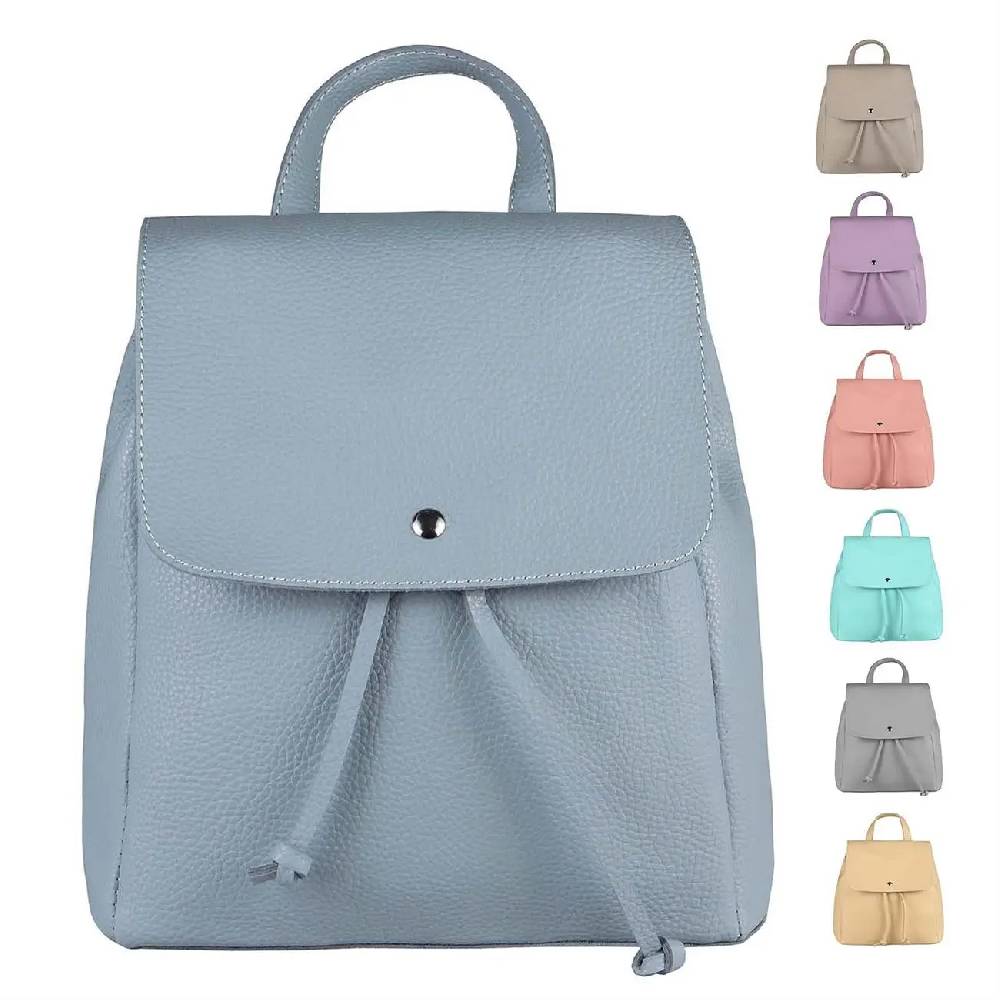 DAMEN RUCKSACK Cityrucksack LEDER optik Tasche Schultertasche Stadtrucksack Handtasche Daypacks Backpack