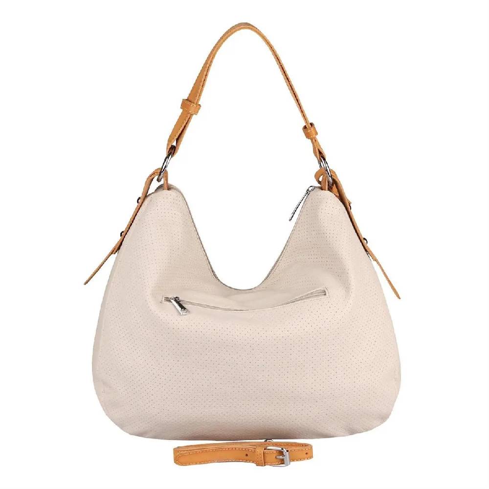 DAMEN SHOPPER TASCHE HANDTASCHE Henkeltasche Schultertasche Umhängetasche Hobo-Bag Beuteltasche Nieten Cross-Over Reisetasche