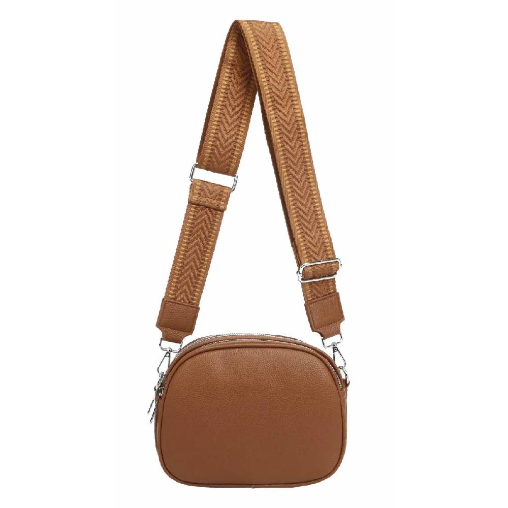 Damen Tasche Crossbody Umhängetasche Gürteltasche Bodybag Schultertasche Crossover Damentasche Kunstleder Handtasche Muster Taschengurt Reise