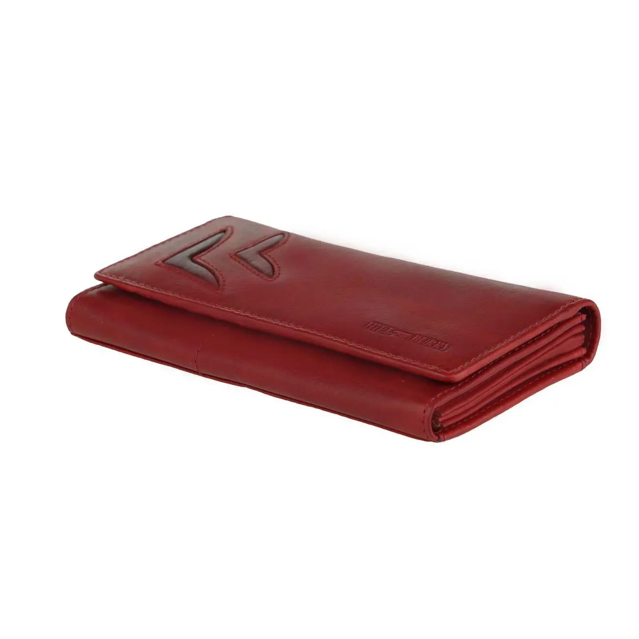 Hill Burry Geldbörse Portemonnaie Kreditkartenetui Hochwertiges Leder In Vintage Used Look 18x11x3 Cm (BxHxT)