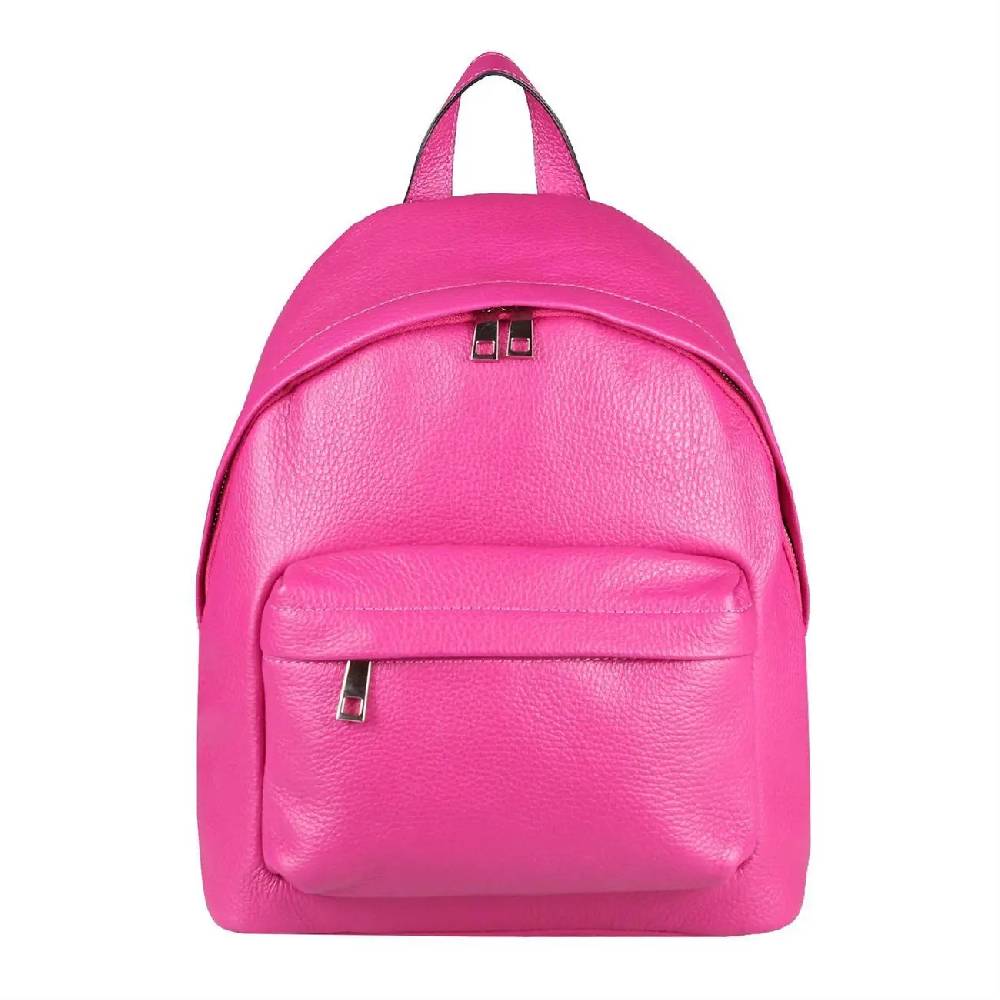 MADE IN ITALY DAMEN Echt LEDER RUCKSACK Cityrucksack Schultertasche BackPack Tasche Daypack Handtasche Umhängetasche Ledertasche Lederrucksack
