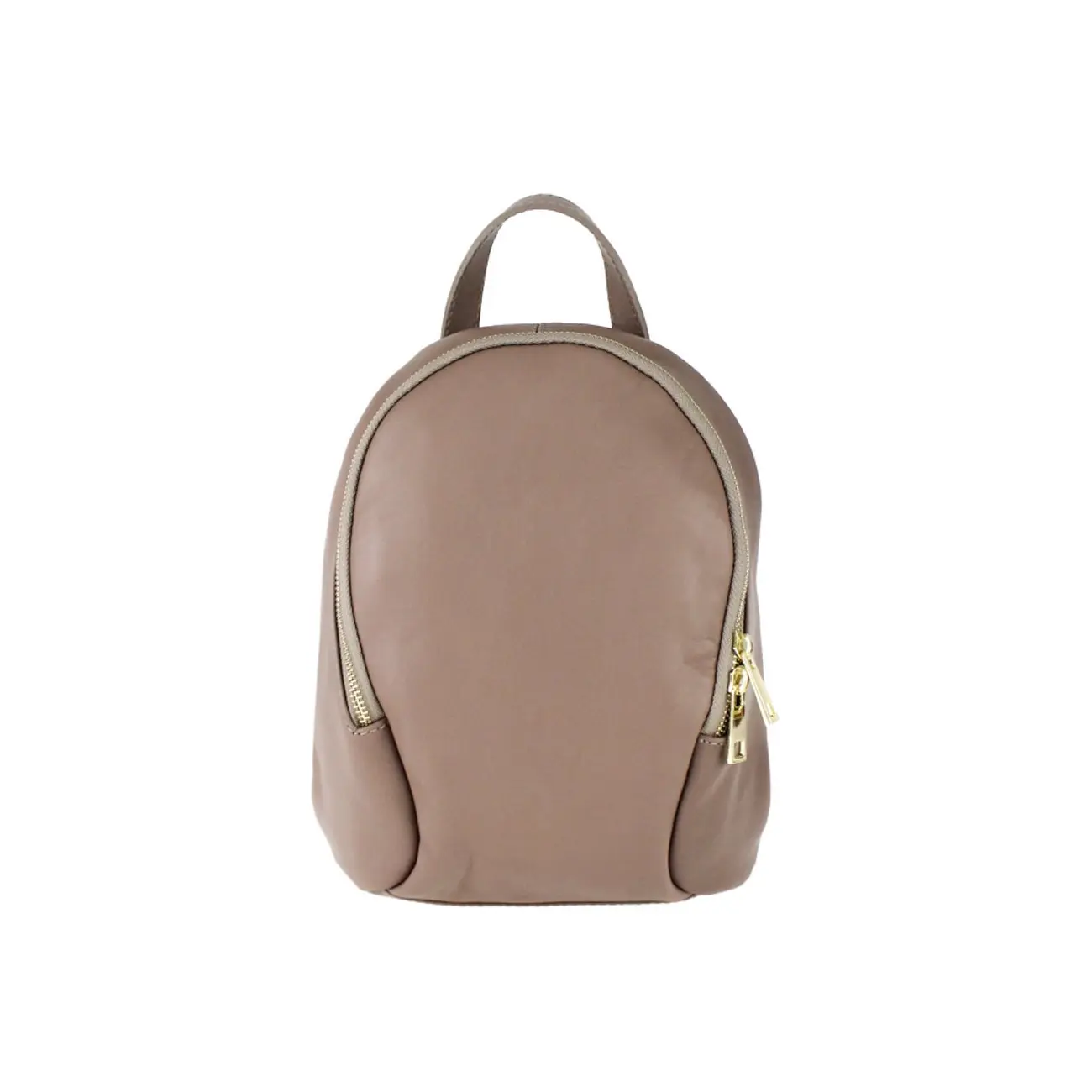 Made In Italy DAMEN Echt LEDER RUCKSACK Schultertasche Daypack Cityrucksack Ledertasche Stadtrucksack Tasche BackPack Handtasche