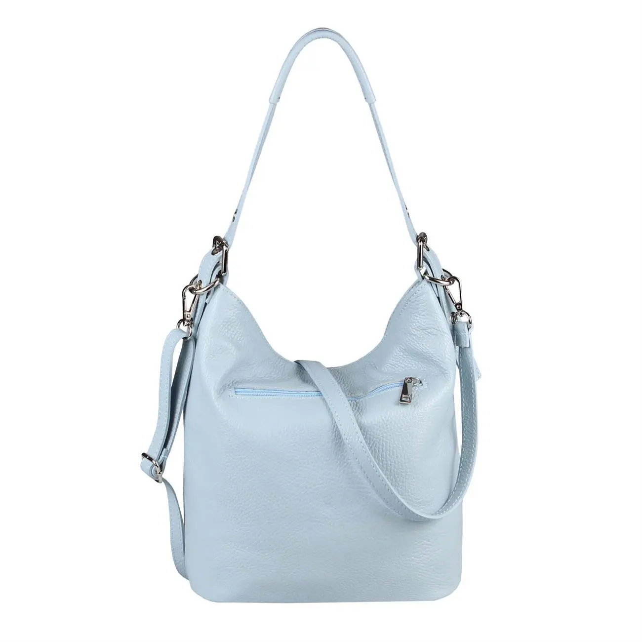 Made In Italy DAMEN ECHTLEDER TASCHE Handtasche Umhängetasche Ledertasche Schultertasche Beuteltasche Umhängetasche Cross-Over