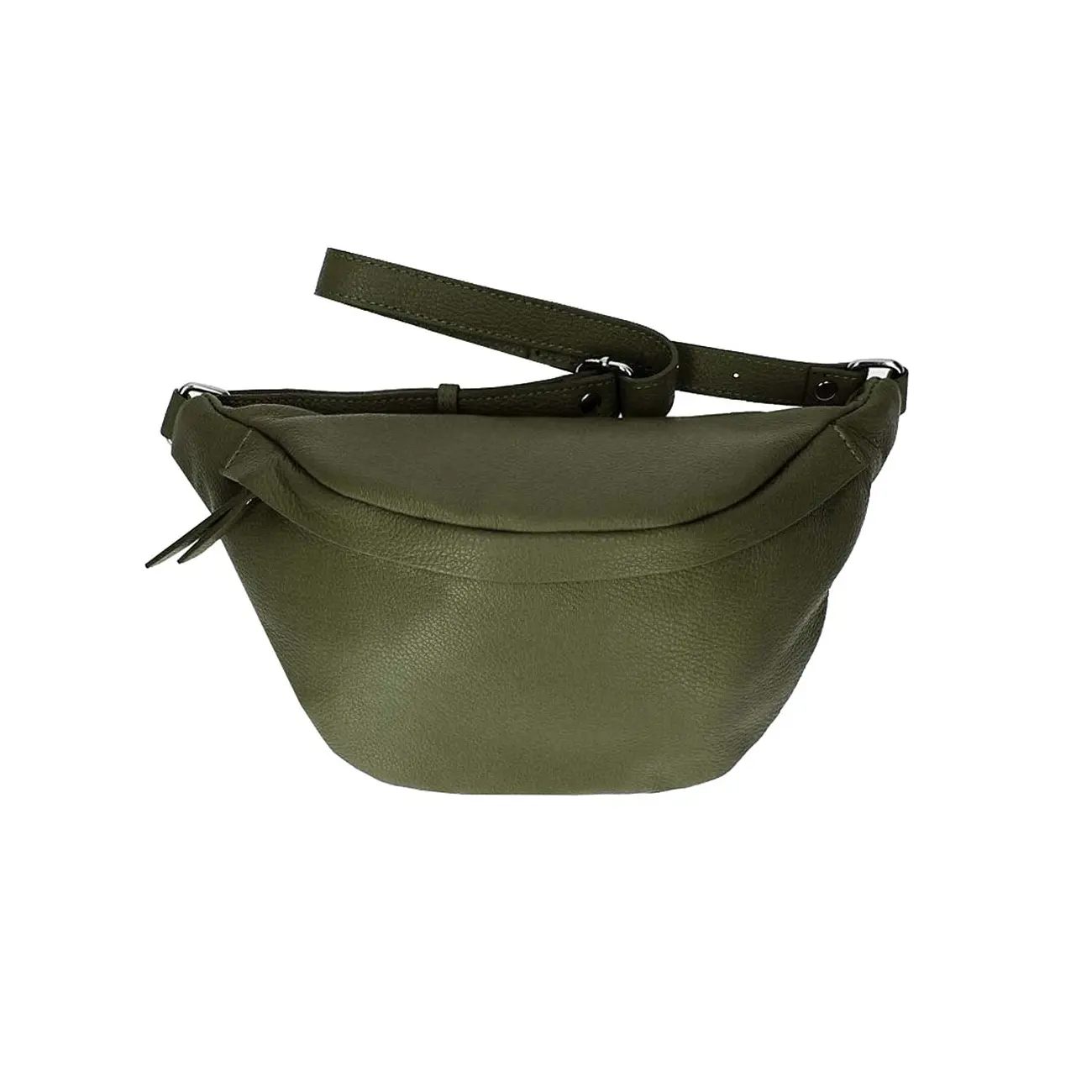 Made In Italy DAMEN LEDER Gürteltasche Crossbody Brusttasche Bauchtasche Hüfttasche Umhängetasche Crossover Bodybag Schultertasche Handytasche OBC TASCHE 247