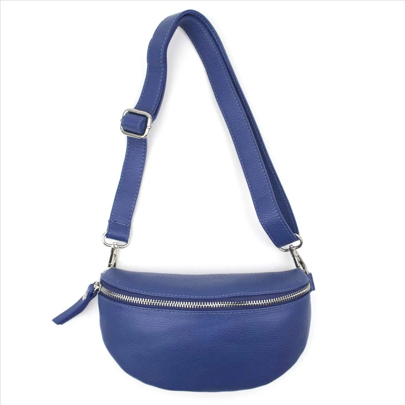 Made In Italy DAMEN LEDER Gürteltasche Crossbody Hüfttasche Bauchtasche Umhängetasche Brusttasche CrossOver Bodybag Schultertasche Handytasche Geldtasche OBC Tasche Schminktasche Kosmetiktasche