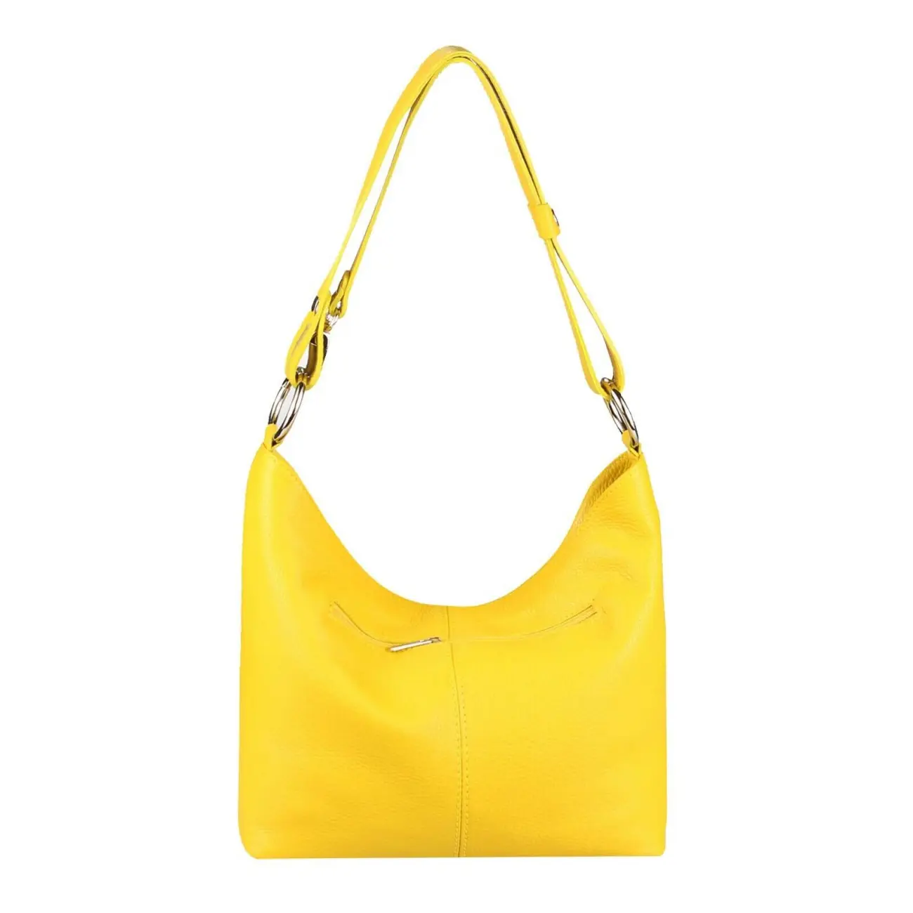 MADE IN ITALY DAMEN LEDER TASCHE Shopper Schultertasche Umhängetasche Hobo Bag Handtasche CrossOver Ledertasche Henkeltasche Sub25