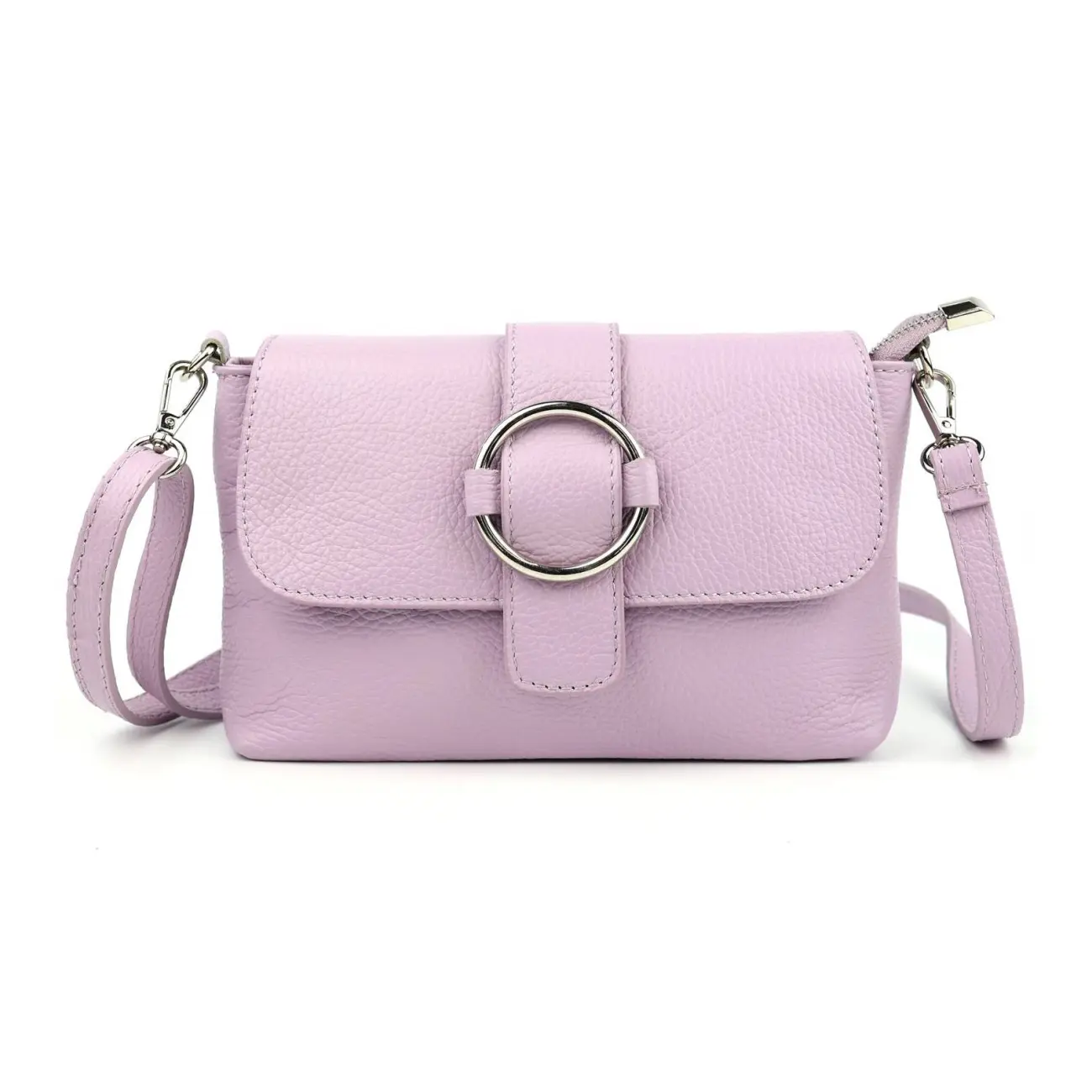 MADE In ITALY Damen LEDER TASCHE Umhängetasche Cross Over Body Messenger Bag Echtleder Ledertasche Schultertasche Brusttasche Hüfttasche Gürteltasche Clutch Abendtasche