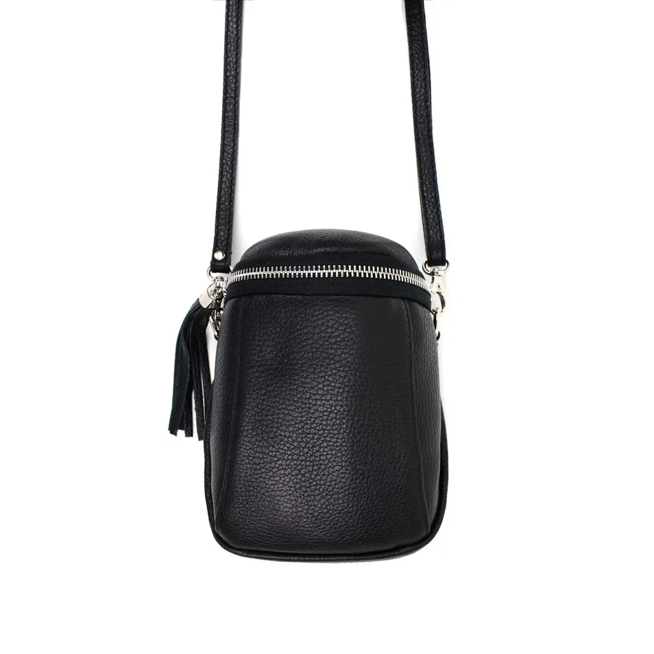 Made In Italy Damen Leder Tasche Umhängetasche Schultertasche Handytasche Geldtasche Ledertasche Crossbody Abendtasche Mini Bag