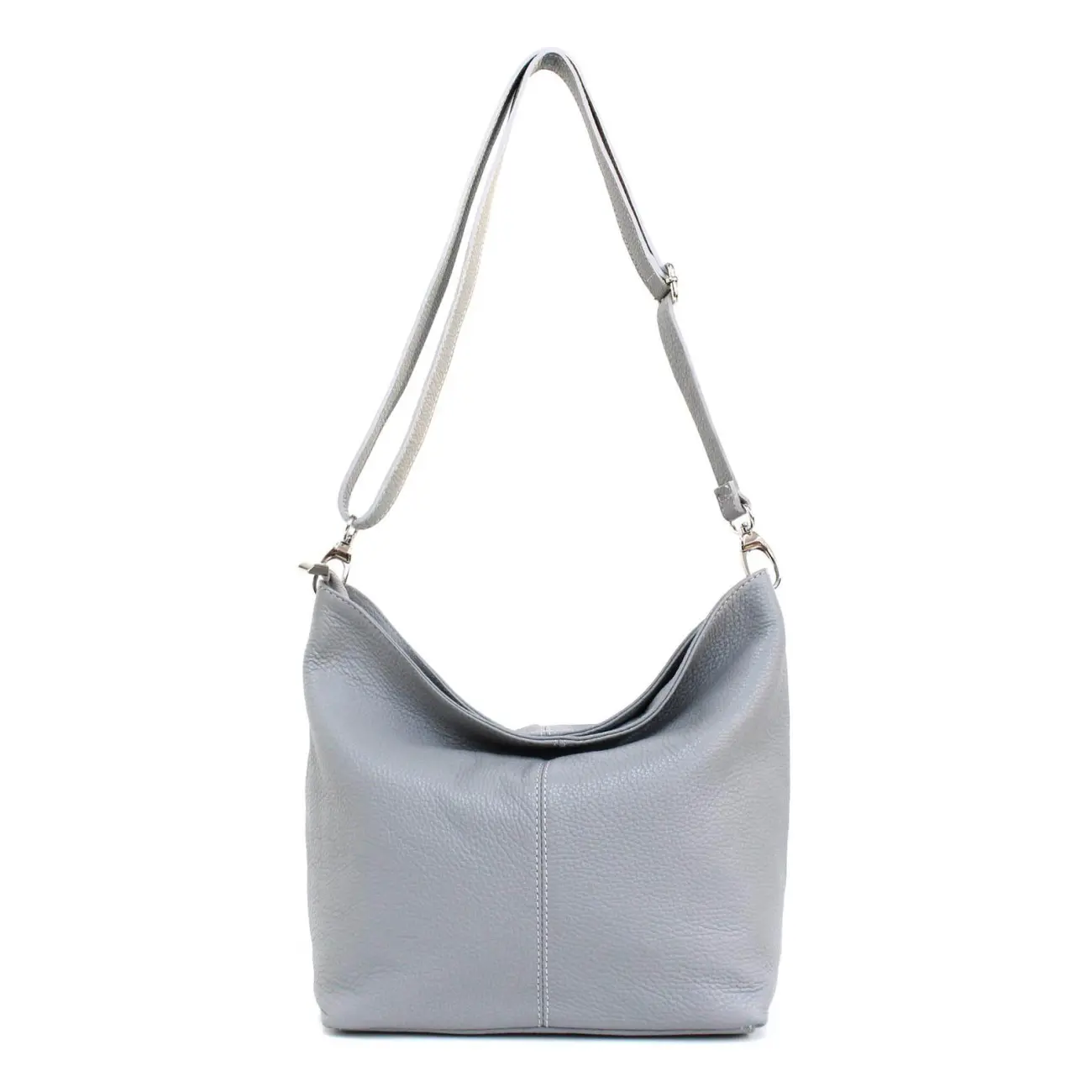 MADE In ITALY Damen LEDER TASCHE Umhängetasche Shopper Cross Over Body Bag Handtasche Ledertasche Schultertasche Hobo Bag