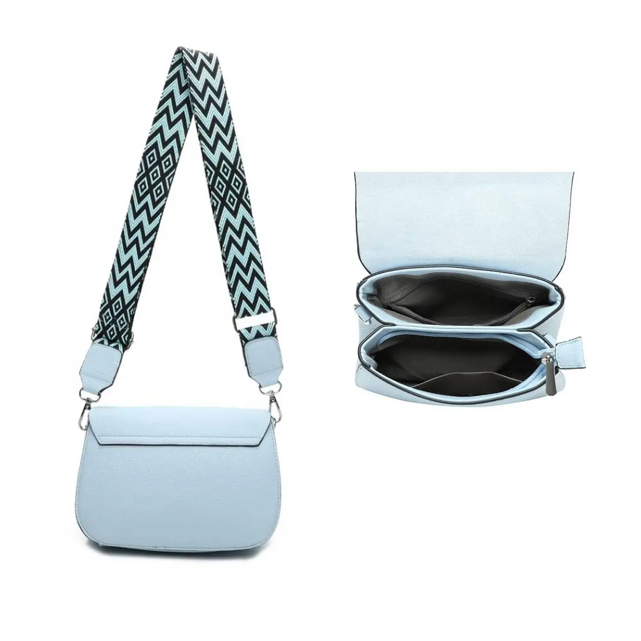 OBC Damen Brusttasche Tasche Cross Over Body Bag Schultertasche Umhängetasche Hüfttasche Handytasche Gürteltasche Kameratasche Bauchtasche Abend Freizeit Reise Leder Optik