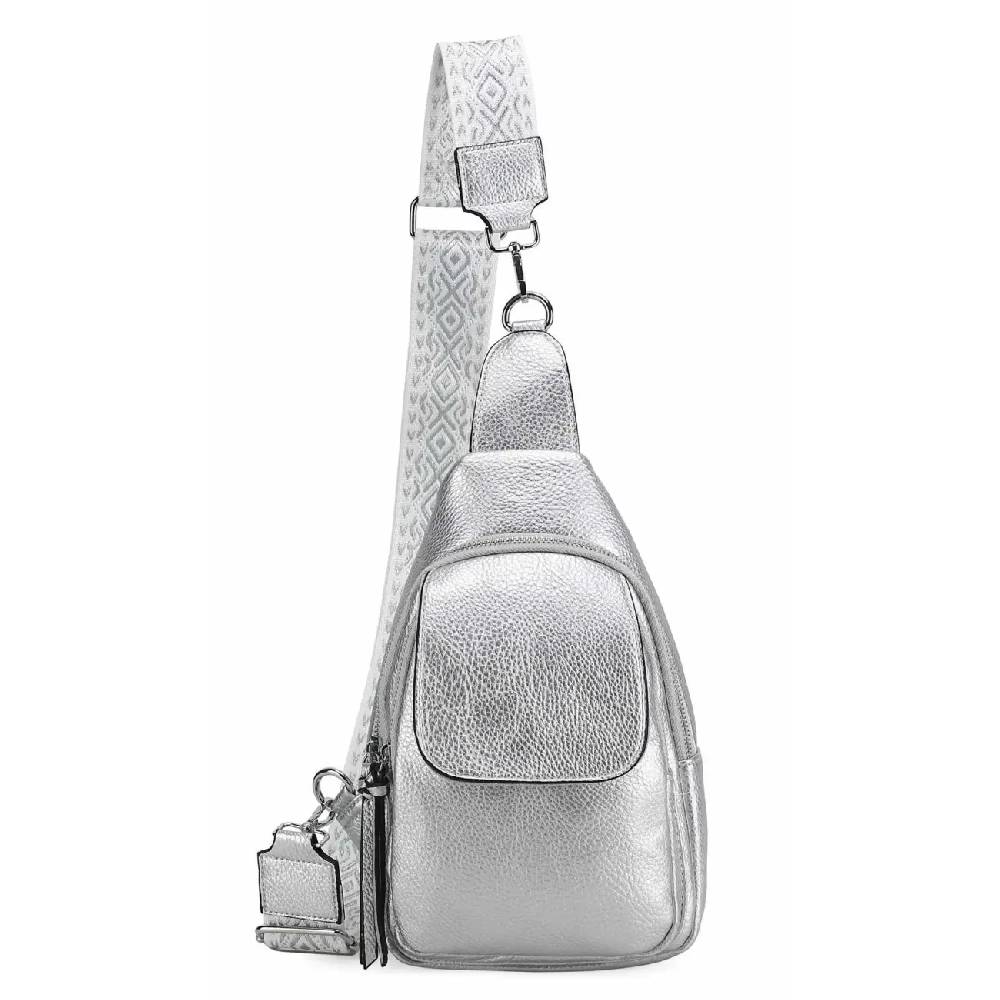 OBC Damen Crossbody Sling Tasche Rucksack Bodybag Crossbag Crossover Schultertasche Gürteltasche Brusttasche Umhängetasche