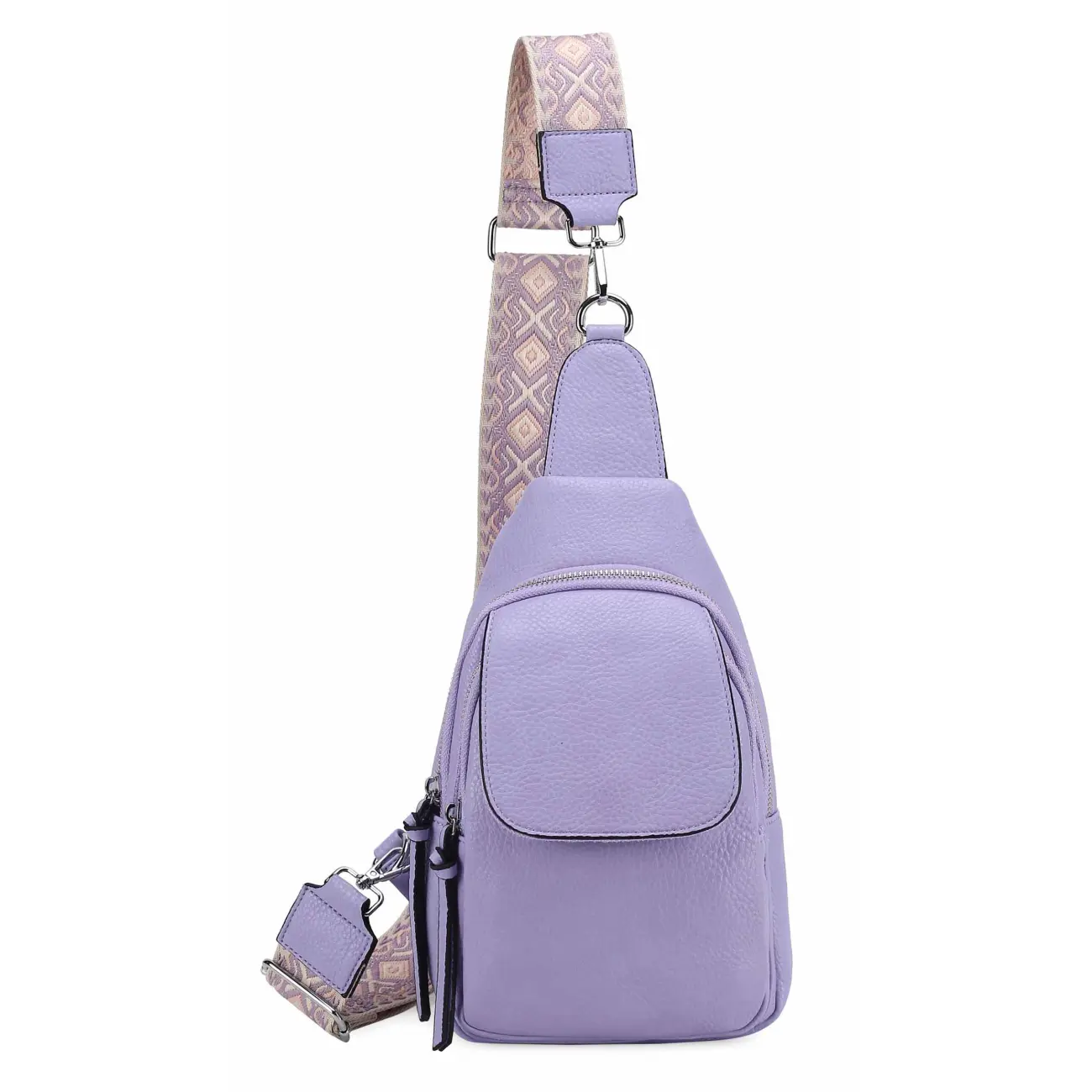 OBC Damen Crossbody Sling Tasche Rucksack Bodybag Crossbag Crossover Schultertasche Gürteltasche Brusttasche Umhängetasche