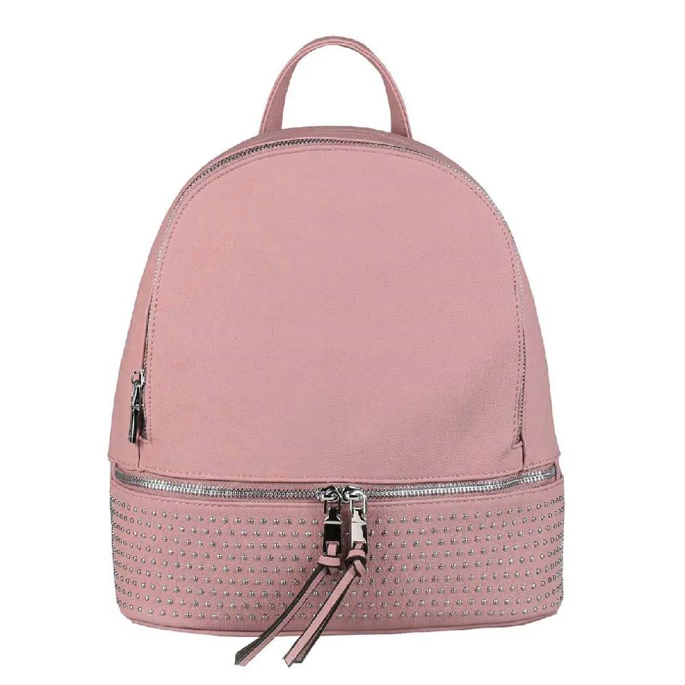 OBC DAMEN MÄDCHEN Nieten RUCKSACK Cityrucksack Stadtrucksack Backpack Schultertasche Handtasche Daypack