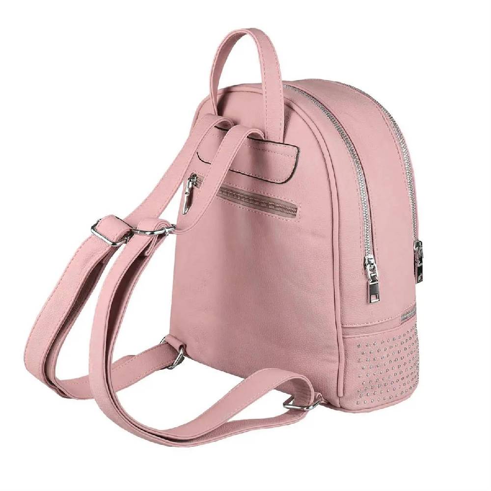 OBC DAMEN MÄDCHEN Nieten RUCKSACK Cityrucksack Stadtrucksack Backpack Schultertasche Handtasche Daypack