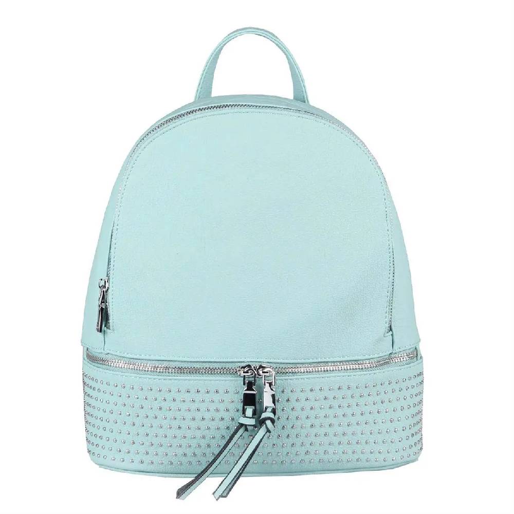 OBC DAMEN MÄDCHEN Nieten RUCKSACK Cityrucksack Stadtrucksack Backpack Schultertasche Handtasche Daypack