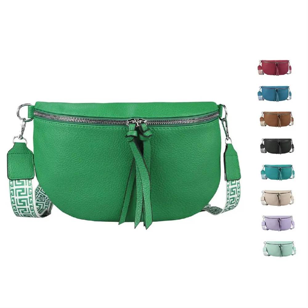 OBC Damen Tasche Bodybag Gürteltasche Crossbody Brusttasche Umhängetasche Hüfttasche Crossover Bauchtasche Schultertasche Handytasche Kunstleder