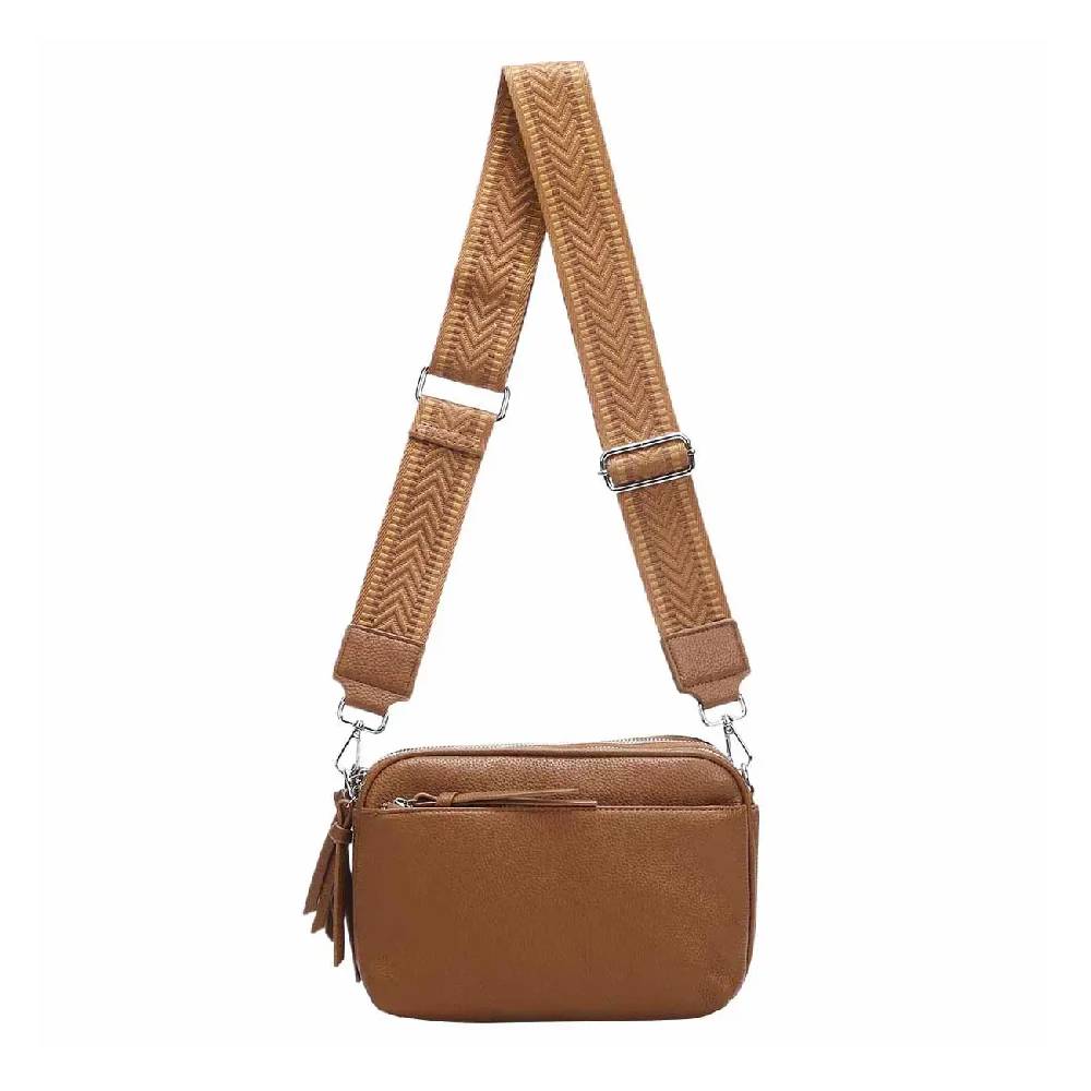 OBC DAMEN TASCHE Cross Over Body Bag Brusttasche Umhängetasche Schultertasche Brieftasche Smartphone Geldtasche Abend Handy Clutch