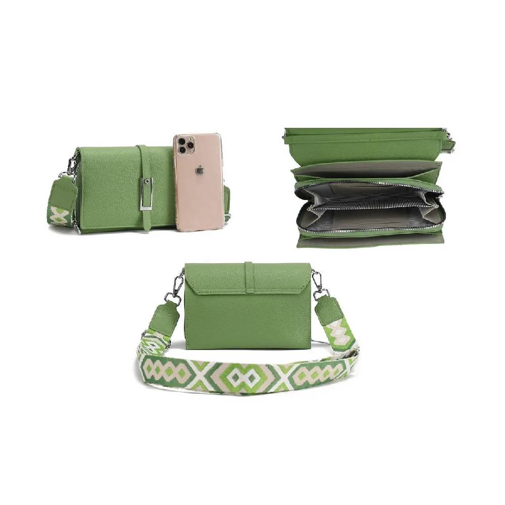 OBC DAMEN TASCHE Cross Over Body Bag Brusttasche Umhängetasche Schultertasche Brieftasche Smartphone Geldbörse Geldtasche Abend Handy Clutch Kartenetui