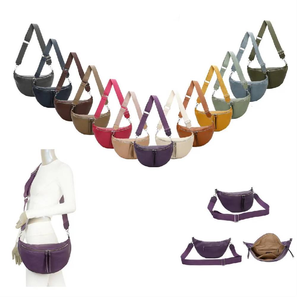 OBC DAMEN TASCHE Crossbody Brusttasche Hüfttasche Schultertasche Umhängetasche Bauchtasche Gürteltasche Crossover Reisetasche Body Bag Kunstleder