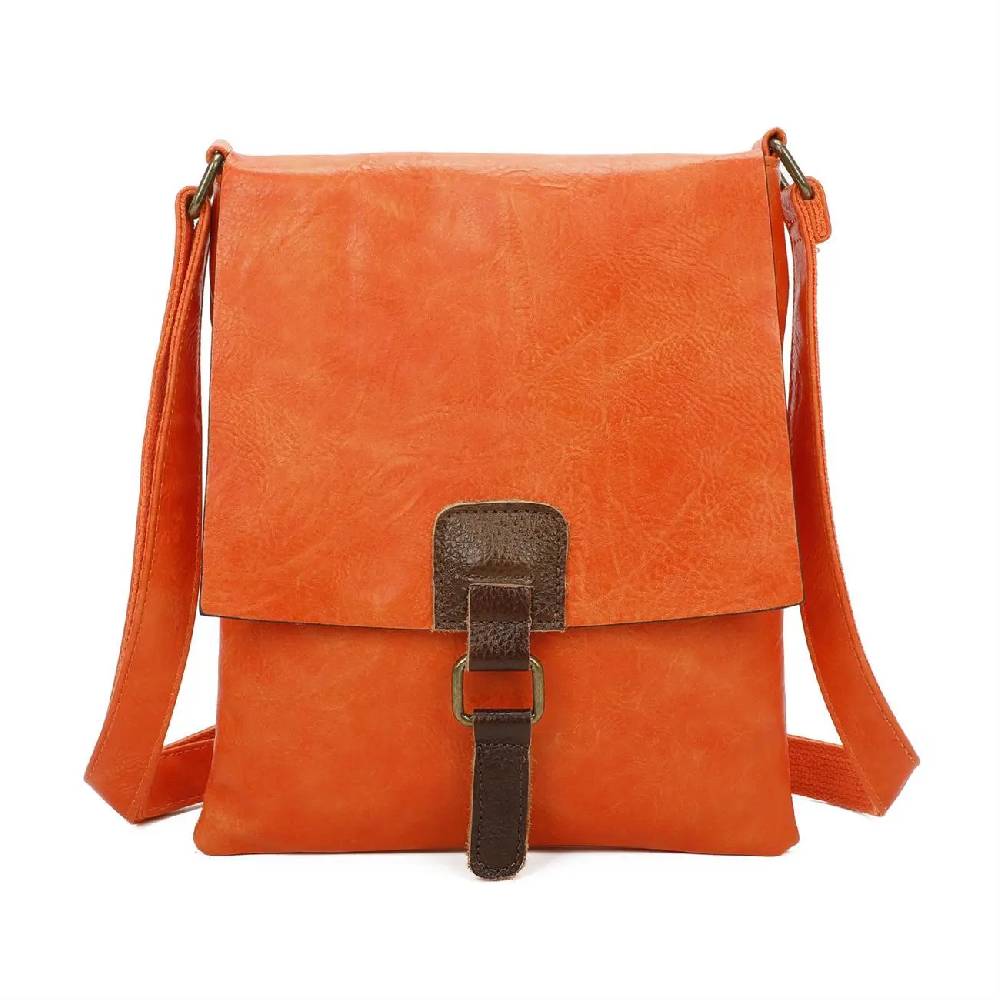 OBC Damen Tasche Crossbody Handtasche Messenger Schultertasche Umhängetasche Shopper Tablettasche Bis Ca. 7-8 Zoll Überschlagtasche Leder Optik