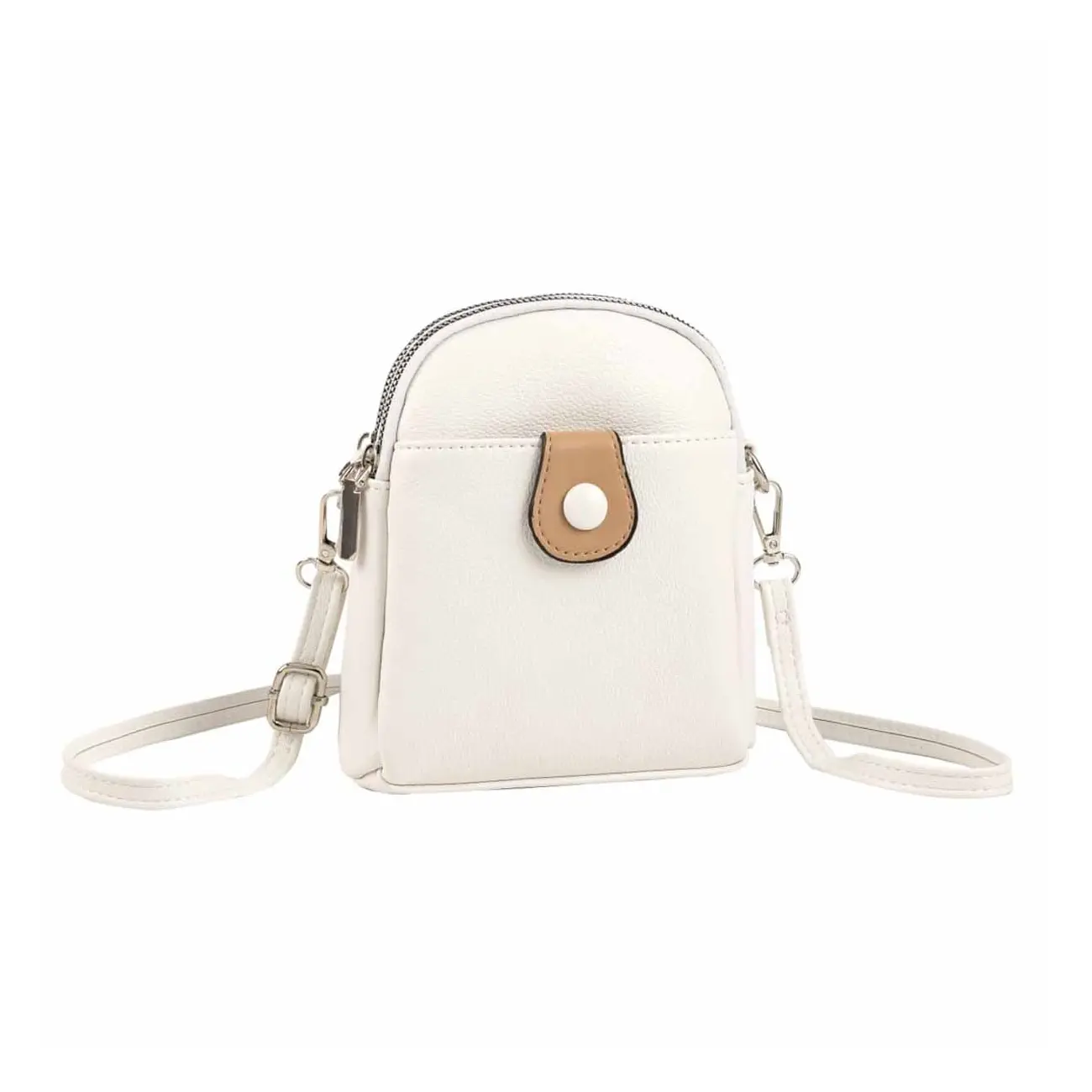 OBC Damen Tasche Crossbody Umhängetasche Bodybag Schultertasche Minibag Handytasche Crossover Kunstleder Handtasche Gürteltasche Abendtasche