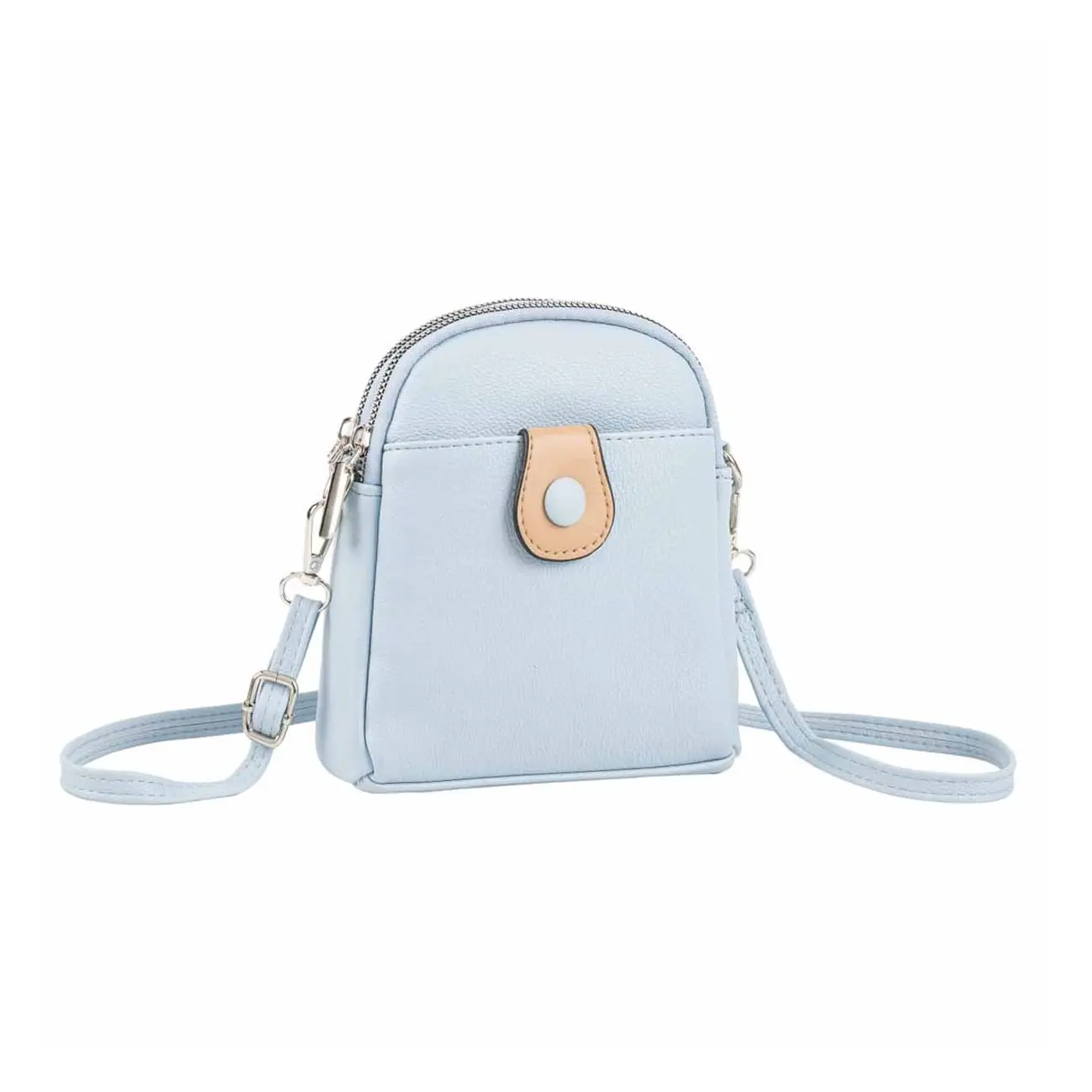 OBC Damen Tasche Crossbody Umhängetasche Bodybag Schultertasche Minibag Handytasche Crossover Kunstleder Handtasche Gürteltasche Abendtasche