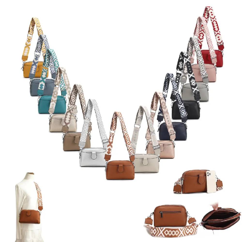 OBC Damen Tasche Crossbody Umhängetasche Bodybag Schultertasche Metallic Handytasche Crossover Kunstleder Handtasche Reise OBC Damen Tasche Crossbody Umhängetasche Bodybag Schultertasche Metallic Handytasche Crossover Kunstleder Handtasche Reise