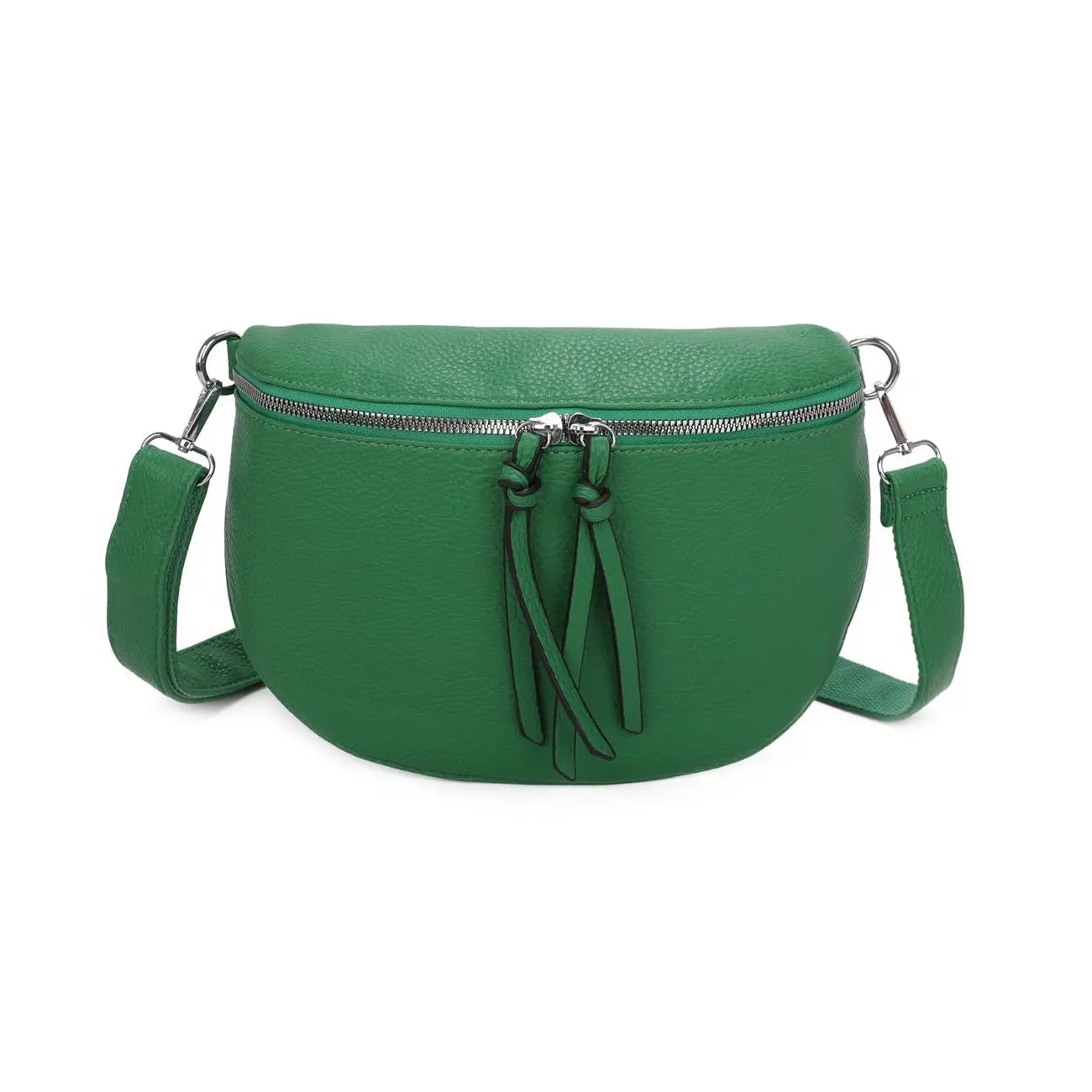 OBC Damen Tasche Gürteltasche Crossbody Hüfttasche Bauchtasche Umhängetasche Cross-Over Bodybag Schultertasche Handytasche Kosmetiktasche Kunst-Leder L155