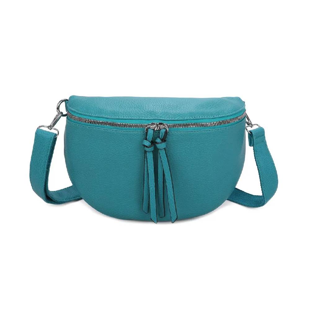 OBC Damen Tasche Gürteltasche Crossbody Hüfttasche Bauchtasche Umhängetasche Cross-Over Bodybag Schultertasche Handytasche Kosmetiktasche Kunst-Leder L155