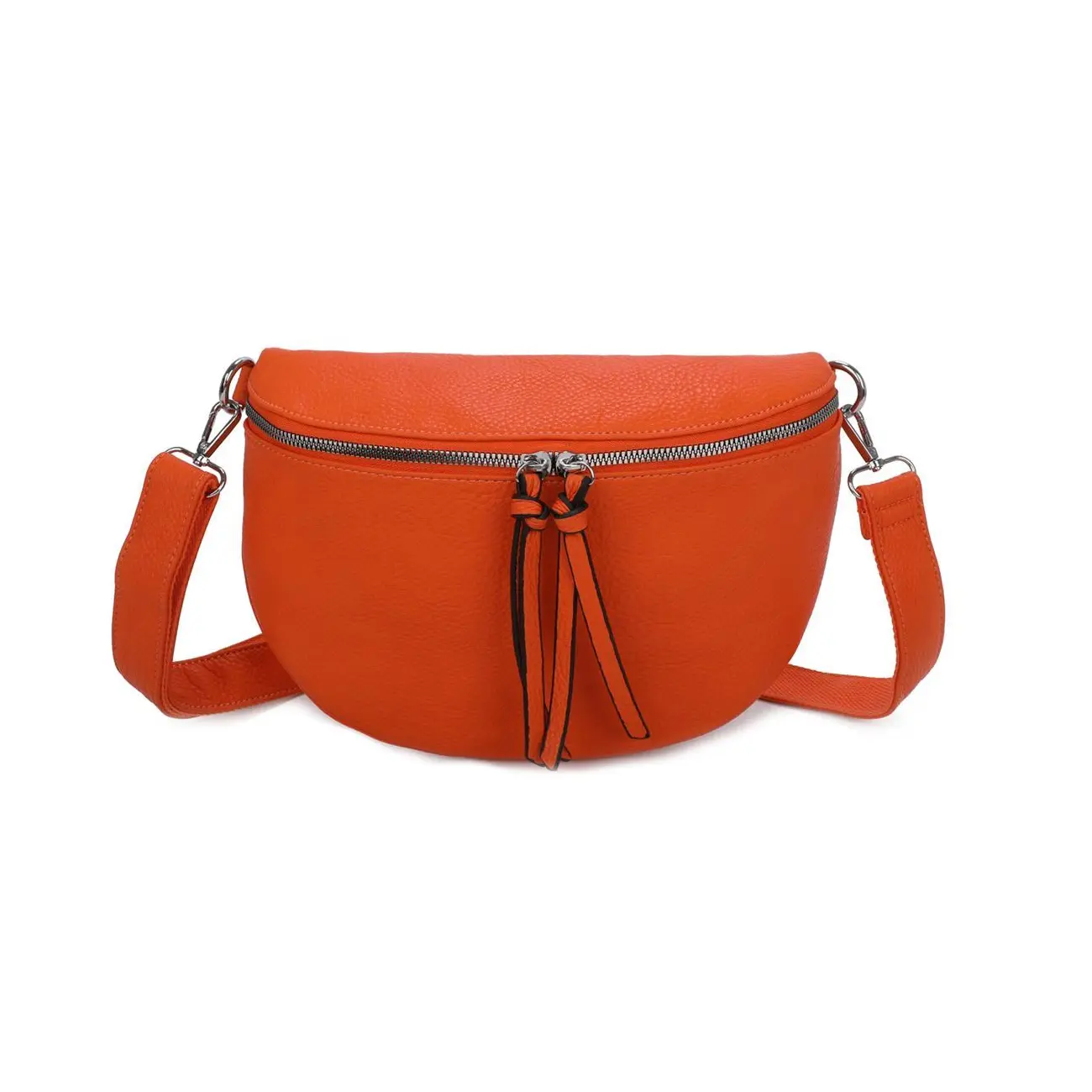 OBC Damen Tasche Gürteltasche Crossbody Hüfttasche Bauchtasche Umhängetasche Cross-Over Bodybag Schultertasche Handytasche Kosmetiktasche Kunst-Leder L155