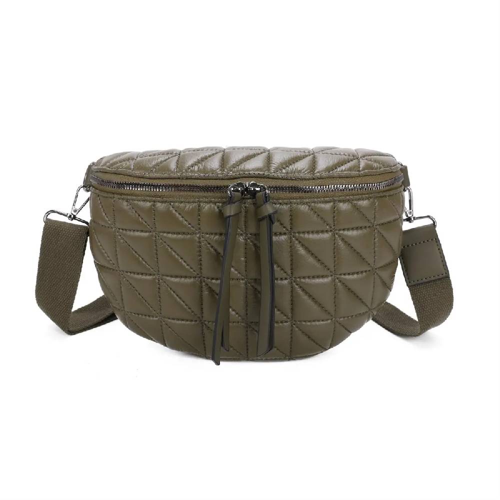 OBC Damen Tasche Nylontasche Gürteltasche Brusttasche Crossbody Hüfttasche Bauchtasche Bodybag Umhängetasche Cross-Over Schultertasche Handytasche Slingntasche Reise Bag