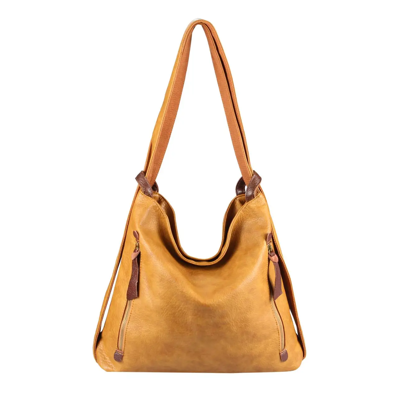 OBC Damen Tasche Rucksack 2in1 Umhängetasche Schultertasche Daypack Rucksacktasche