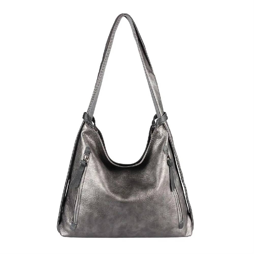 OBC Damen Tasche Rucksack 2in1 Umhängetasche Schultertasche Daypack Rucksacktasche