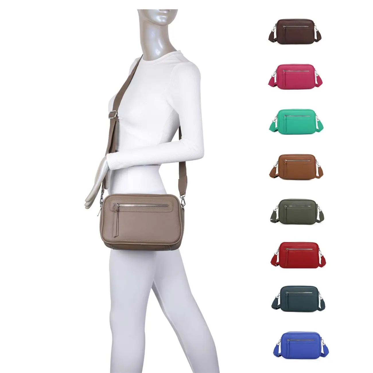 OBC Damen Tasche Schultertasche Crossbody Umhängetasche Bodybag Handytasche Crossover Damentasche Handtasche Reise Kunst-Leder OBC Damen Tasche Schultertasche Crossbody Umhängetasche Bodybag Handytasche Crossover Damentasche Handtasche Reise Kunst-Leder