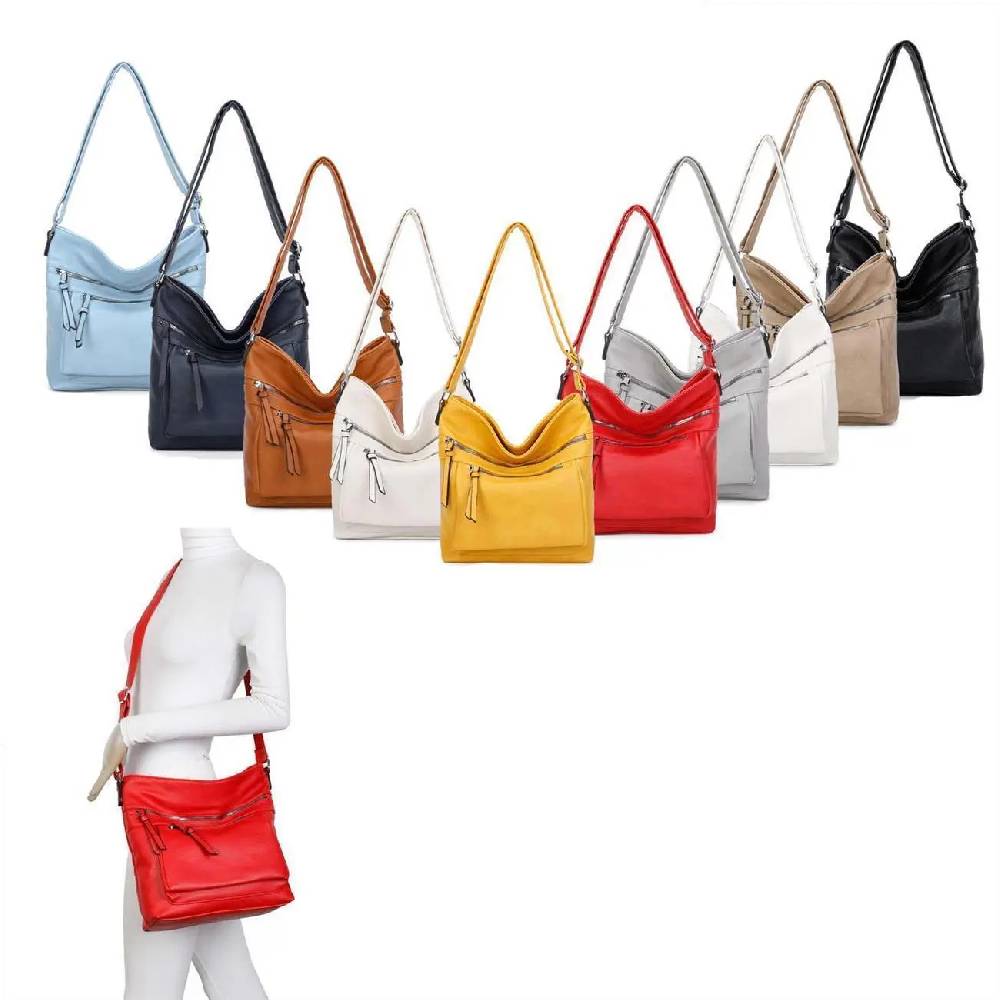 OBC DAMEN TASCHE Schultertasche Shopper Umhängetasche CrossOver Crossbody Henkeltasche Beuteltasche Handtasche Hobo Bag Reise Kunst-Leder OBC DAMEN TASCHE Schultertasche Shopper Umhängetasche CrossOver Crossbody Henkeltasche Beuteltasche Handtasche Hobo Bag Reise Kunst-Leder