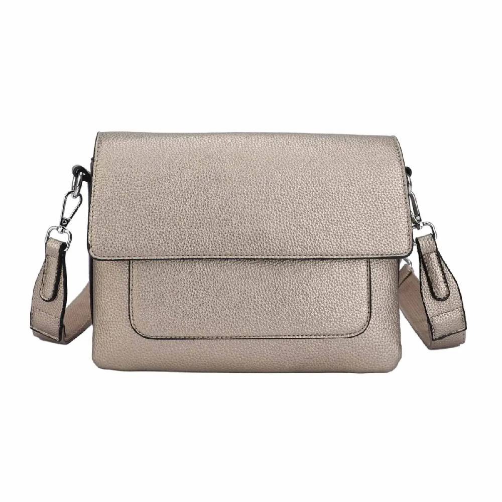 OBC DAMEN TASCHE SHOPPER Brusttasche Schultertasche Crossbody Trio Umhängetasche Messenger Handtasche Crossover BodyBag