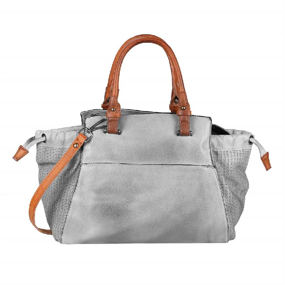 OBC DAMEN TASCHE SHOPPER Handtasche Schultertasche Umhängetache Leder Optik Henkeltasche Beuteltasche Tote Bag
