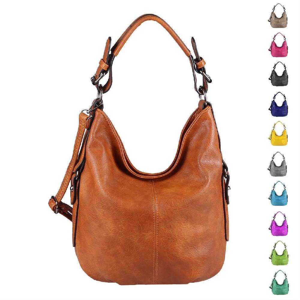 OBC DAMEN TASCHE SHOPPER Hobo-Bag Henkeltasche Schultertasche Umhängetasche Handtasche CrossOver CrossBag Damentasche Reisetasche Beuteltasche