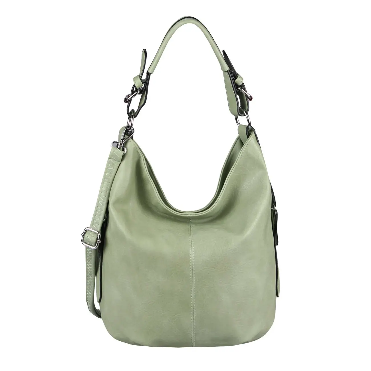 OBC DAMEN TASCHE SHOPPER Hobo-Bag Henkeltasche Schultertasche Umhängetasche Handtasche CrossOver CrossBag Damentasche Reisetasche Beuteltasche