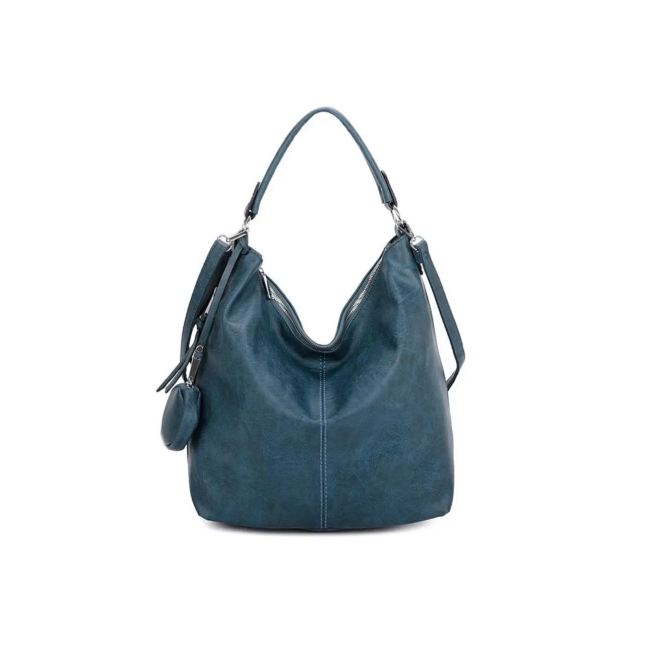 OBC DAMEN TASCHE SHOPPER Hobo-Bag Schultertasche Umhängetasche Handtasche Damentasche Reisetasche Beuteltasche Leder Optik