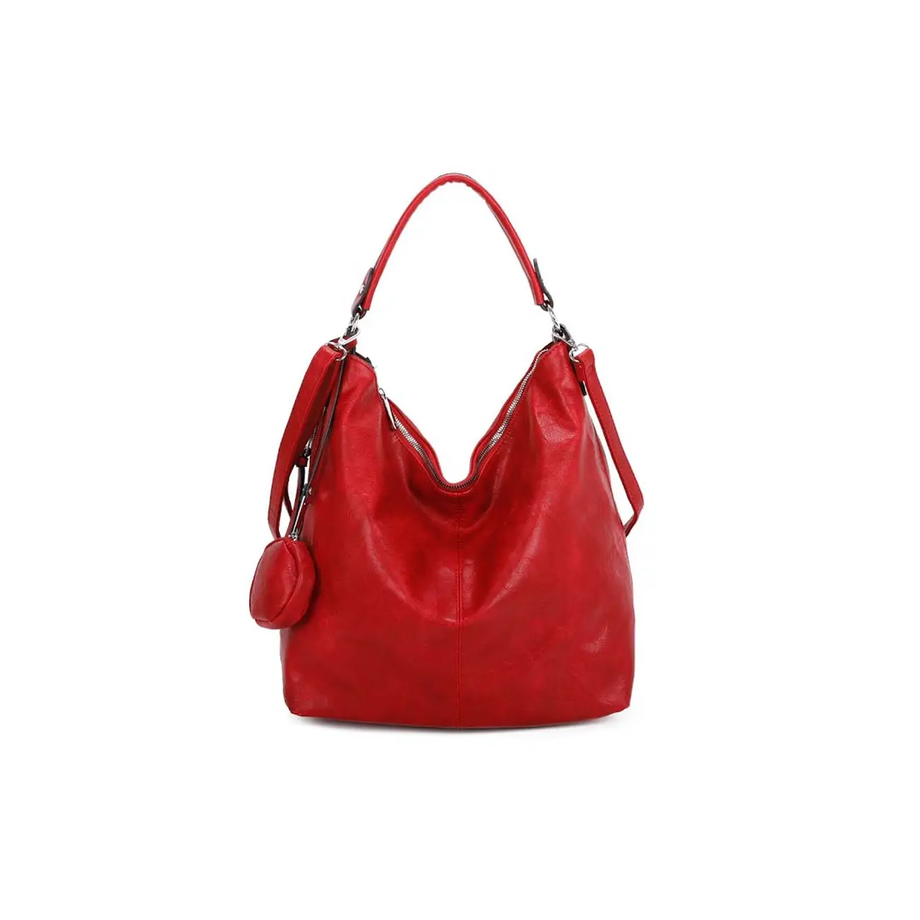 OBC DAMEN TASCHE SHOPPER Hobo-Bag Schultertasche Umhängetasche Handtasche Damentasche Reisetasche Beuteltasche Leder Optik