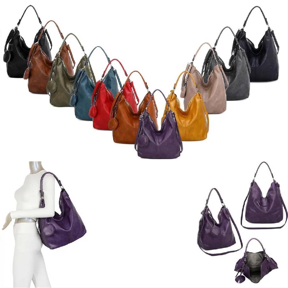 OBC DAMEN TASCHE SHOPPER Hobo-Bag Schultertasche Umhängetasche Handtasche Damentasche Reisetasche Beuteltasche Leder Optik OBC DAMEN TASCHE SHOPPER Hobo-Bag Schultertasche Umhängetasche Handtasche Damentasche Reisetasche Beuteltasche Leder Optik