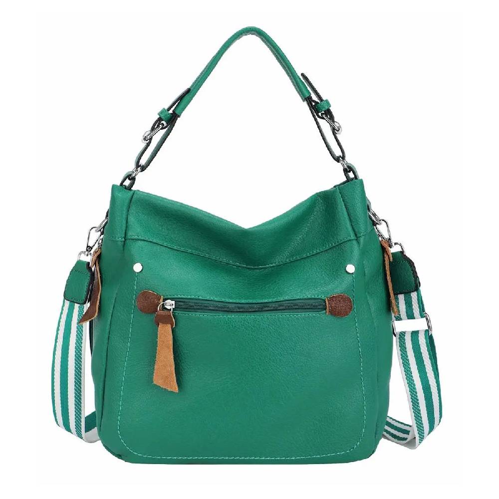 OBC DAMEN TASCHE SHOPPER Hobo-Bag Schultertasche Umhängetasche Handtasche CrossOver Reisetasche Beuteltasche Leder Optik