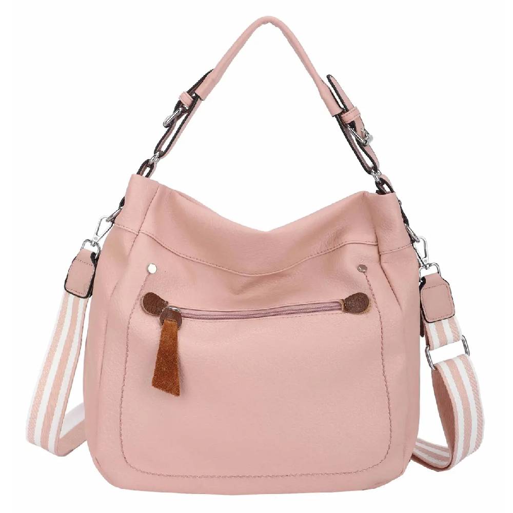 OBC DAMEN TASCHE SHOPPER Hobo-Bag Schultertasche Umhängetasche Handtasche CrossOver Reisetasche Beuteltasche Leder Optik
