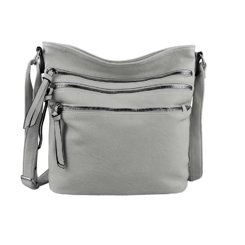 OBC DAMEN TASCHE SHOPPER Schultertasche Umhängetasche CrossOver Crossbody Henkeltasche Beuteltasche Handtasche City Bag Reise Kunst-Leder