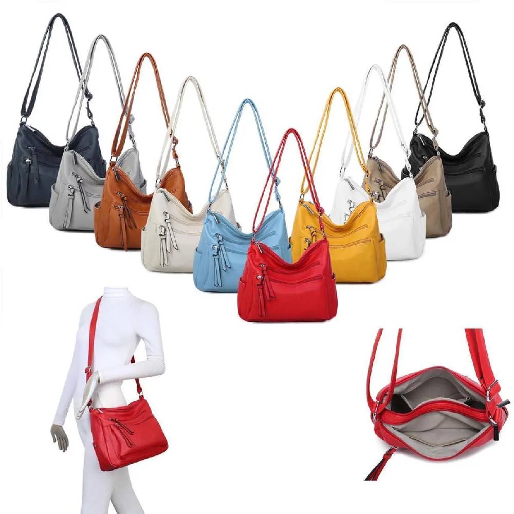OBC DAMEN TASCHE SHOPPER Schultertasche Umhängetasche Crossbody Henkeltasche Beuteltasche CrossOver Handtasche City Bag Reise Kunst-Leder OBC DAMEN TASCHE SHOPPER Schultertasche Umhängetasche Crossbody Henkeltasche Beuteltasche CrossOver Handtasche City Bag Reise Kunst-Leder