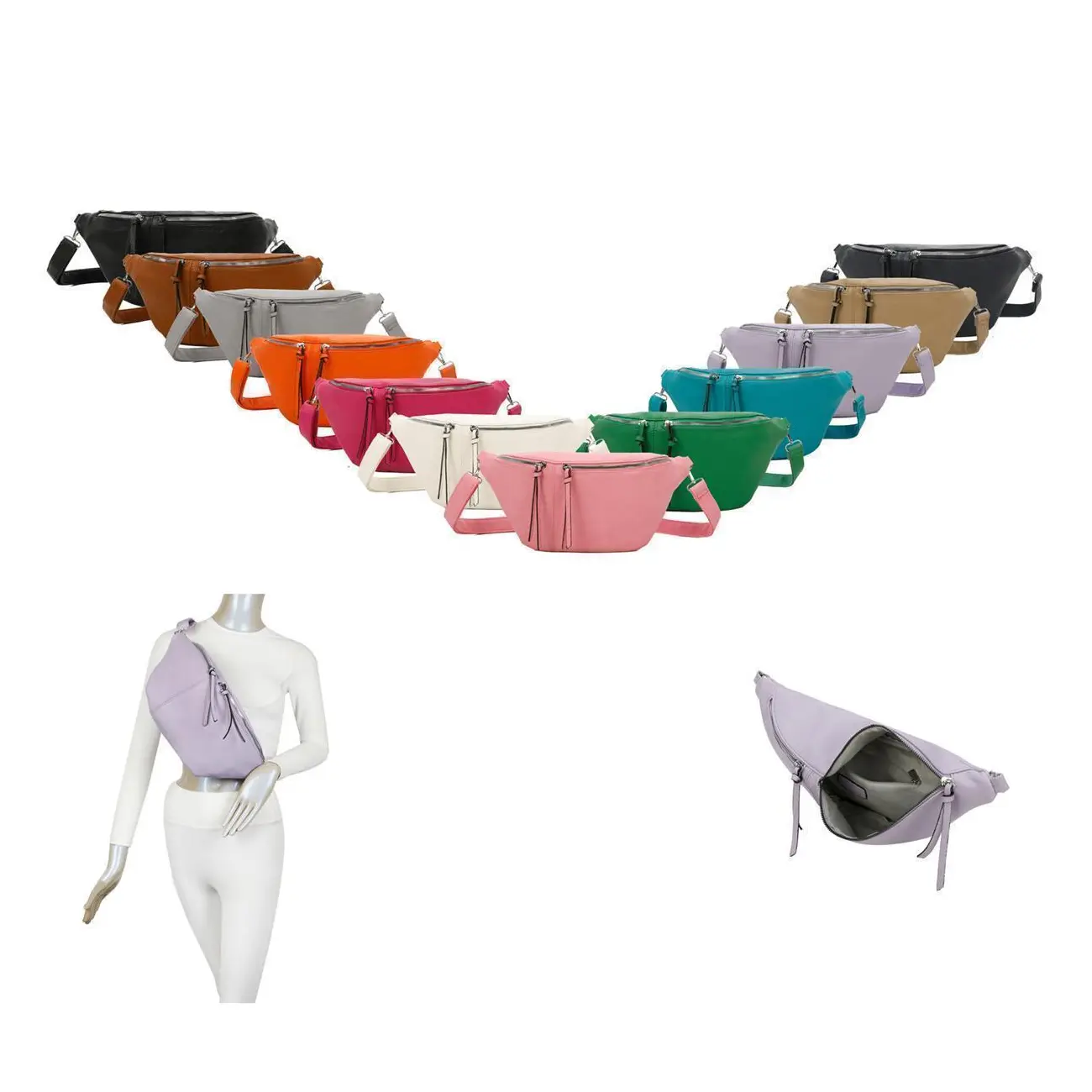 OBC DAMEN XL TASCHE Bodybag Brusttasche Bauchtasche Hüfttasche Schultertasche Crossbody Umhängetasche Gürteltasche Crossover Slingntasche Reise