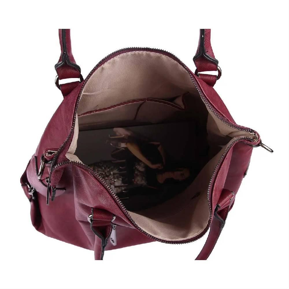 OBC Ital-design DAMEN STERN TASCHE Shopper XXL DIN-A4 Handtasche Schultertasche Beuteltasche Henkeltasche CrossOver Umhängetasche